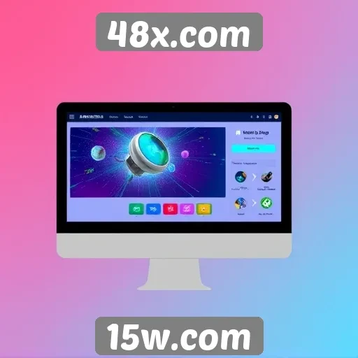 Evolução da interface do usuário no 48x.com
